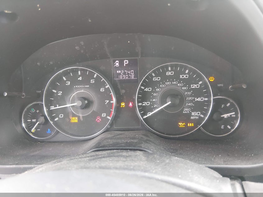 2011 SUBARU LEGACY auction photo 7
