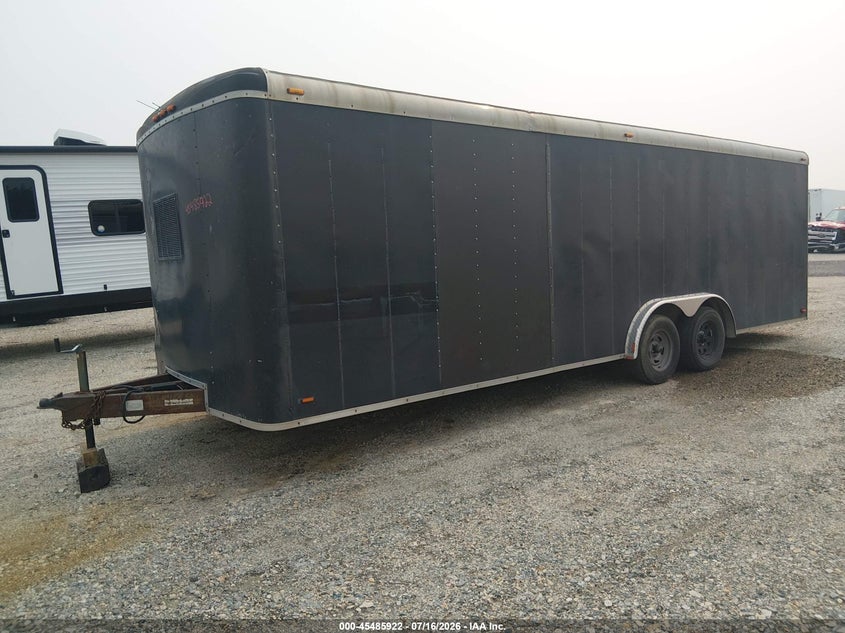 1996 U.S. CARGO 24' ENCLOSED TRAILER auction photo 2