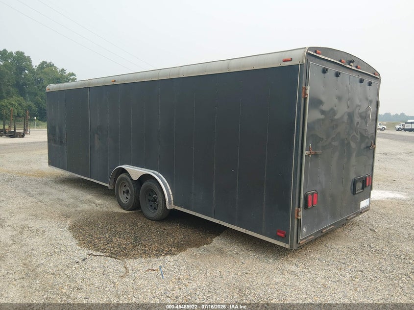 1996 U.S. CARGO 24' ENCLOSED TRAILER auction photo 3