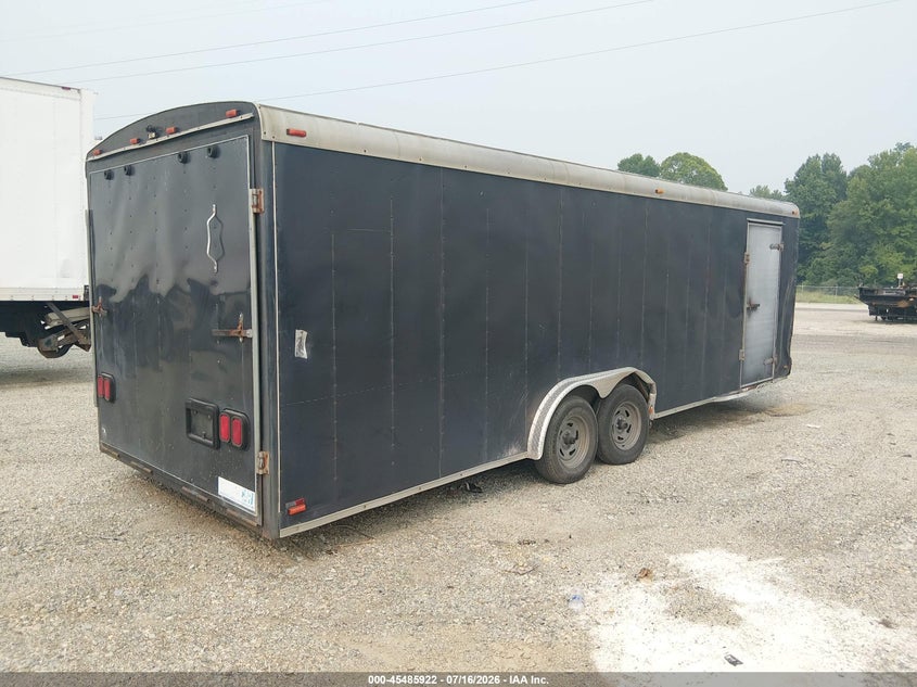 1996 U.S. CARGO 24' ENCLOSED TRAILER auction photo 4