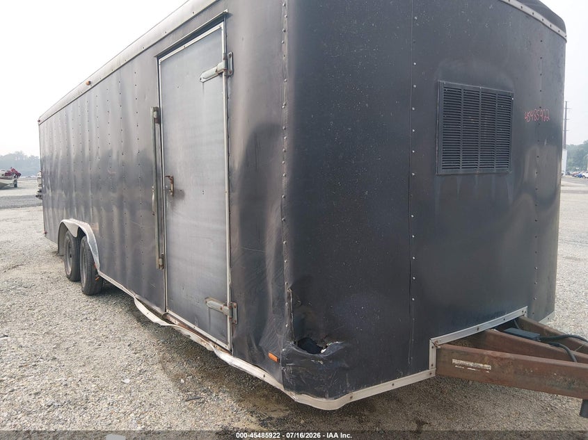 1996 U.S. CARGO 24' ENCLOSED TRAILER auction photo 6