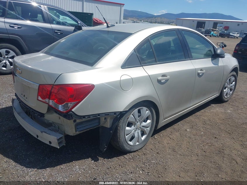 2013 CHEVROLET CRUZE VIN 1G1PA5CG6D7118790 nuotrauka 4
