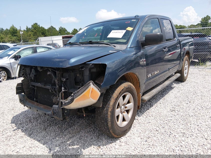 1N6BA0ED1EN505568 2014 Nissan Titan Sv photo 1