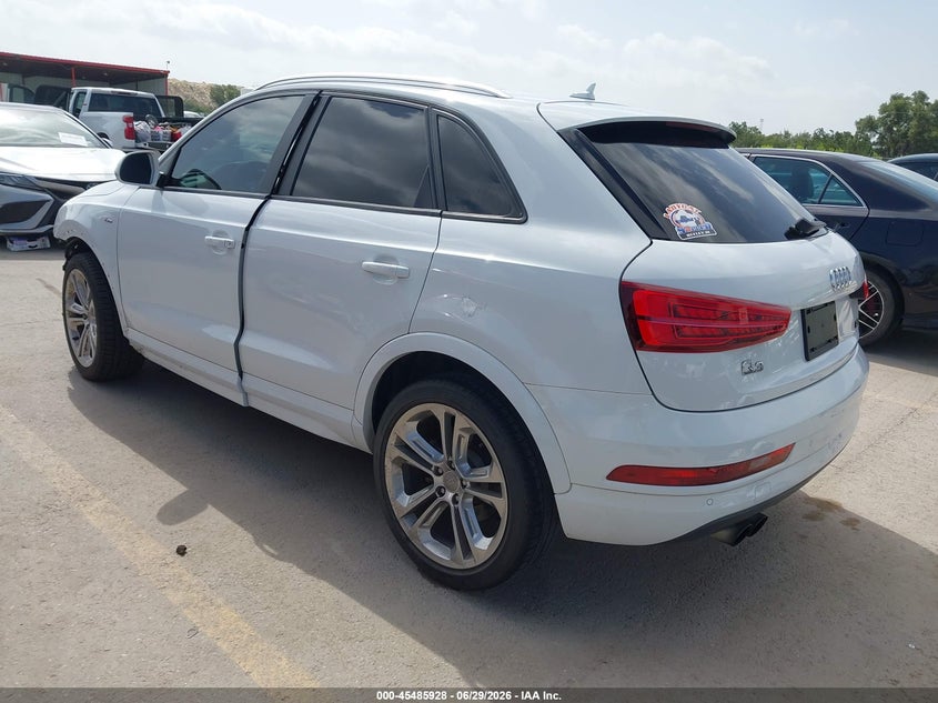 Vin: wa1bccfs3jr014153, lot: 45984103, audi q3 2.0t premium/2.0t sport premium 20183