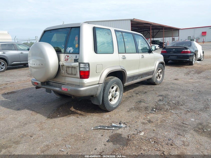 2002 ISUZU TROOPER SPORT UTILITY VEHICLE 3.5L V-6 DOHC, 215HP