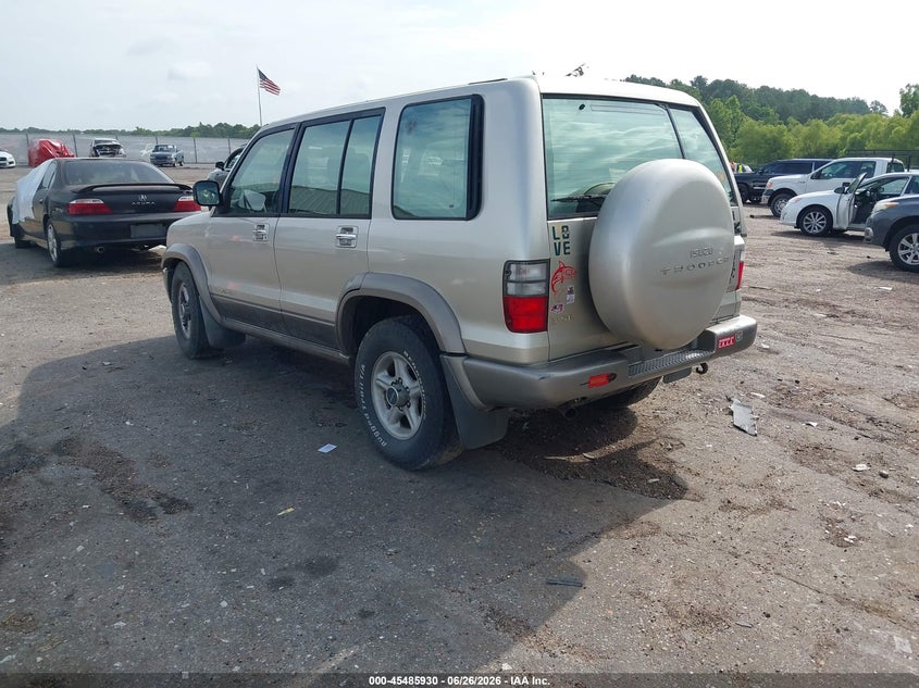 2002 ISUZU TROOPER auction photo 3