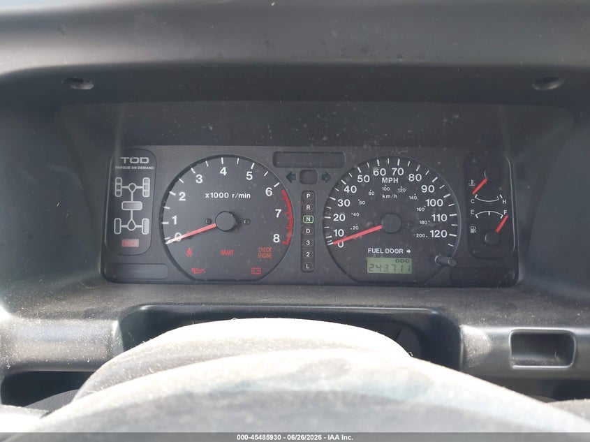 2002 ISUZU TROOPER auction photo 7