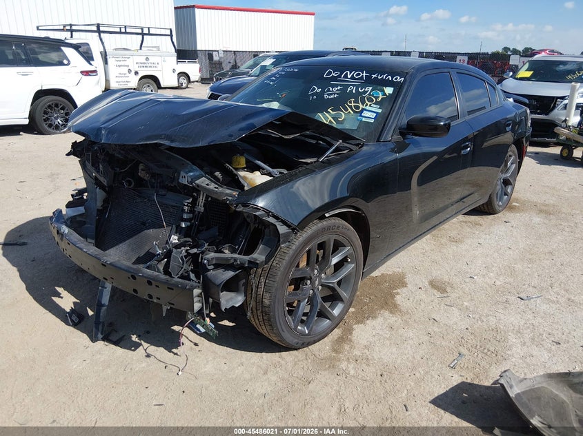 Vin: 2c3cdxbg2nh189987, lot: 45984196, dodge charger sxt rwd 20222