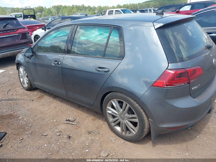 2015 VOLKSWAGEN GOLF auction photo 3