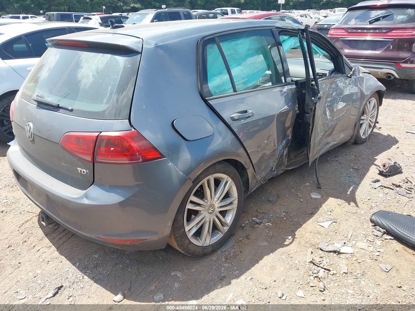 2015 VOLKSWAGEN GOLF auction photo 4