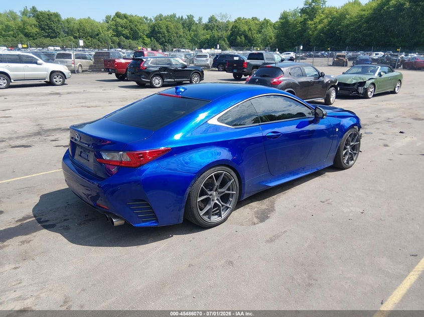 Vin: jthse5bc1f5000243, lot: 45984245, lexus rc 350 20154