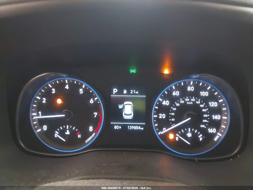 HYUNDAI KONA 2019 VIN KM8K12AA1KU268538
