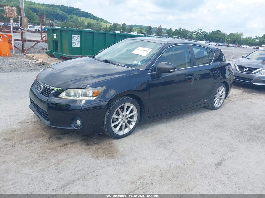 2011 Lexus Ct 200h Premium JTHKD5BH6B2017257 photo 1
