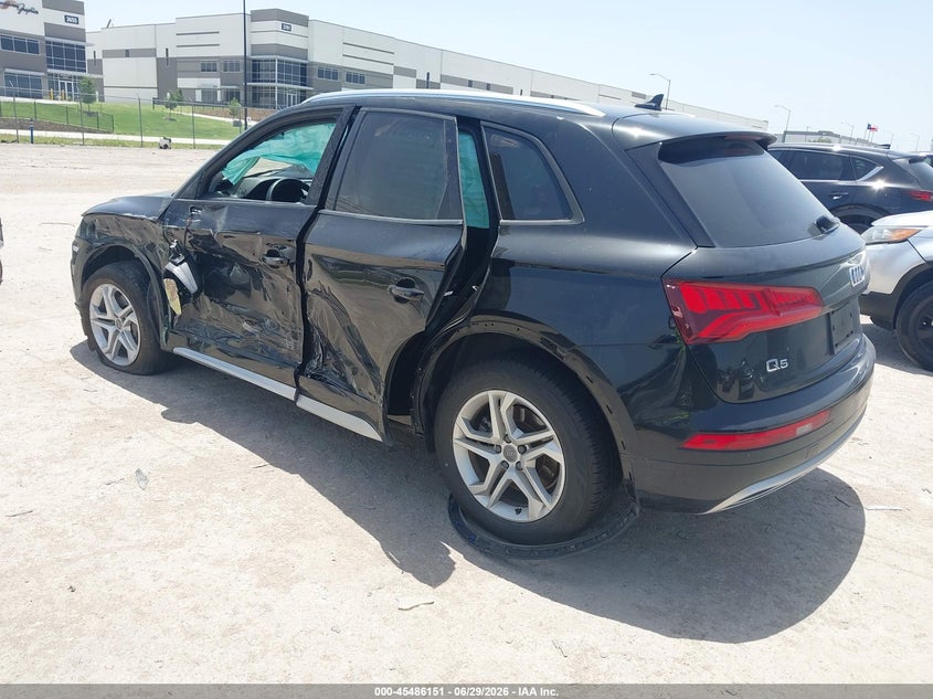 Vin: wa1anafy2j2165816, lot: 45984326, audi q5 2.0t premium/2.0t tech premium 20183