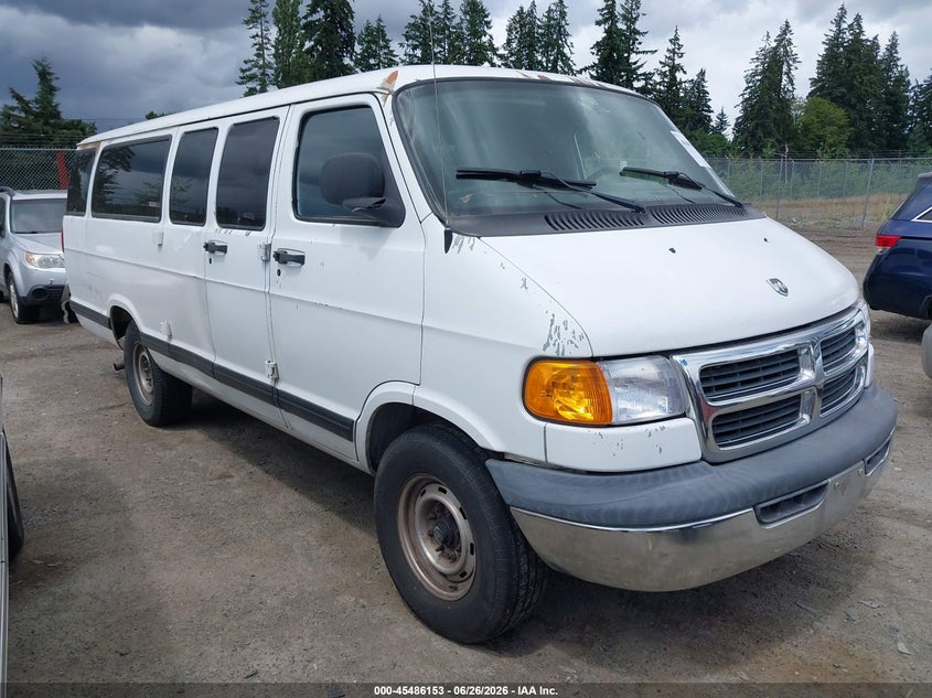 2001 DODGE RAM WAGON 3500 auction photo 1