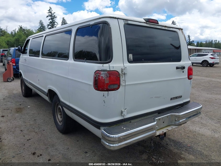 2001 DODGE RAM WAGON 3500 auction photo 3