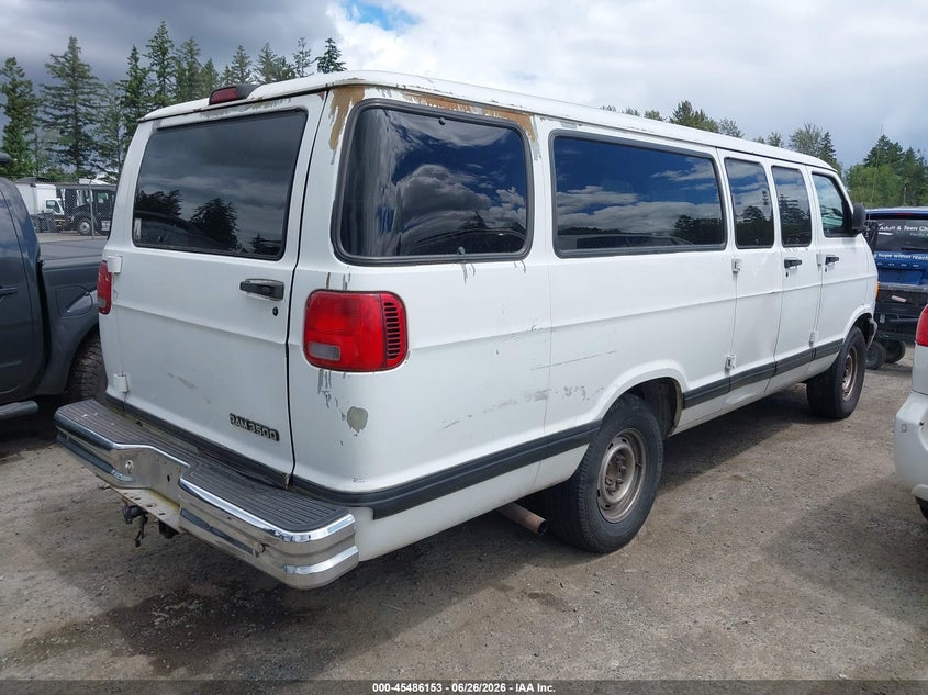 2001 DODGE RAM WAGON 3500 auction photo 4