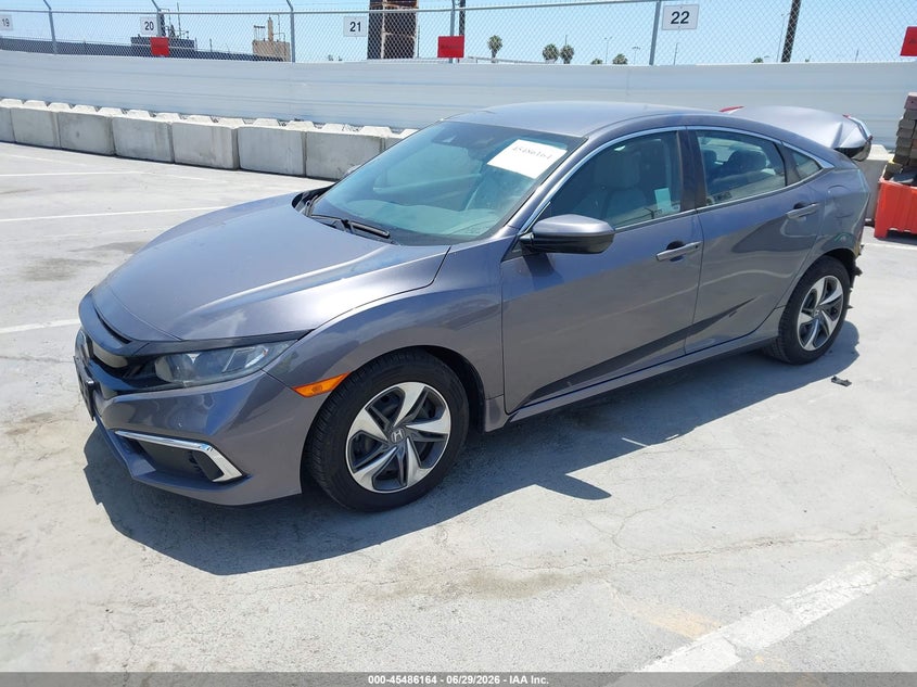 2020 Honda Civic Lx 2HGFC2F62LH576778 photo 1