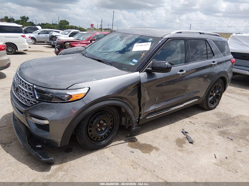 Vin: 1fmsk7fh8pgb67843, lot: 45984344, ford explorer limited 20232