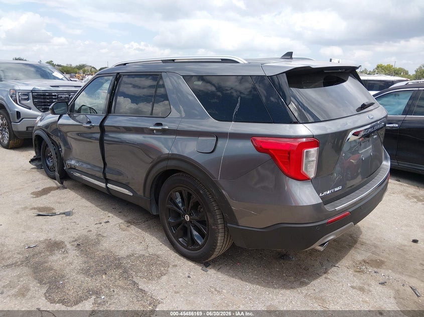 Vin: 1fmsk7fh8pgb67843, lot: 45984344, ford explorer limited 20233
