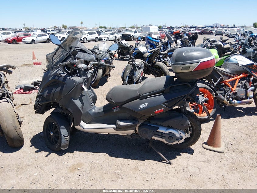 2009 Piaggio Mp3 500 VIN: ZAPM610X295001037 Lot: 45486182