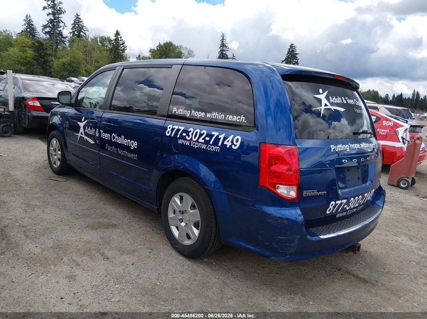 Vin: 2d4rn4dg8br779389, lot: 45984375, dodge grand caravan express 20113