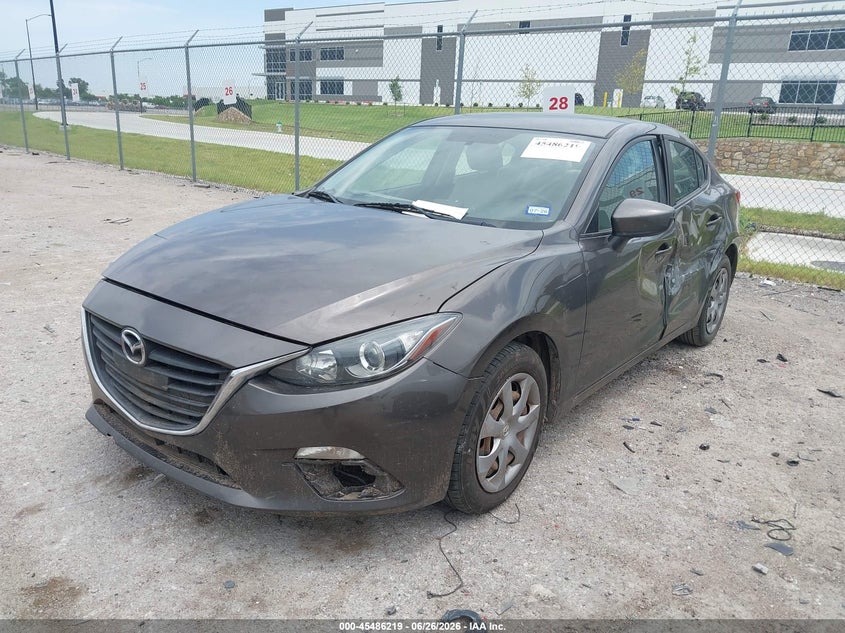 Vin: 3mzbm1u77em119093, lot: 45984394, mazda mazda3 i sport 20142