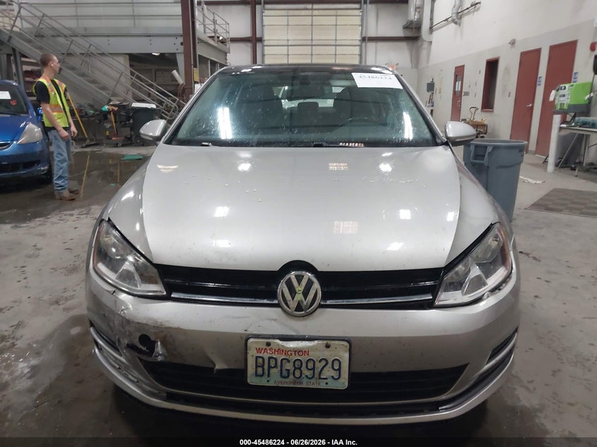 2017 Volkswagen Golf Tsi S 4-Door/Tsi Se 4-Door/Tsi Sel 4-Door/Tsi Wolfsburg Edition 4-Door VIN: 3VW217AU0HM060835 Lot: 45486224