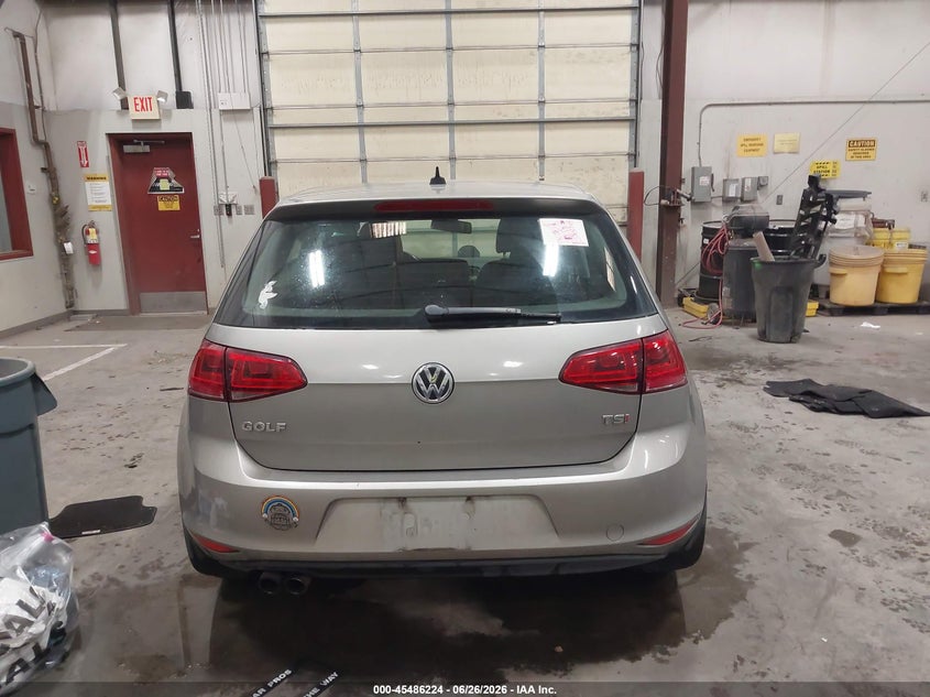 2017 Volkswagen Golf Tsi S 4-Door/Tsi Se 4-Door/Tsi Sel 4-Door/Tsi Wolfsburg Edition 4-Door VIN: 3VW217AU0HM060835 Lot: 45486224