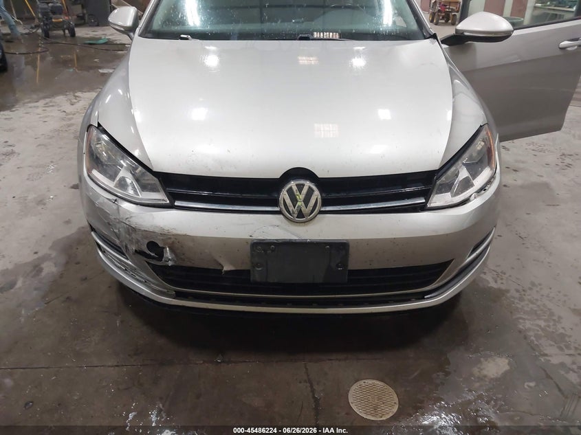 2017 Volkswagen Golf Tsi S 4-Door/Tsi Se 4-Door/Tsi Sel 4-Door/Tsi Wolfsburg Edition 4-Door VIN: 3VW217AU0HM060835 Lot: 45486224