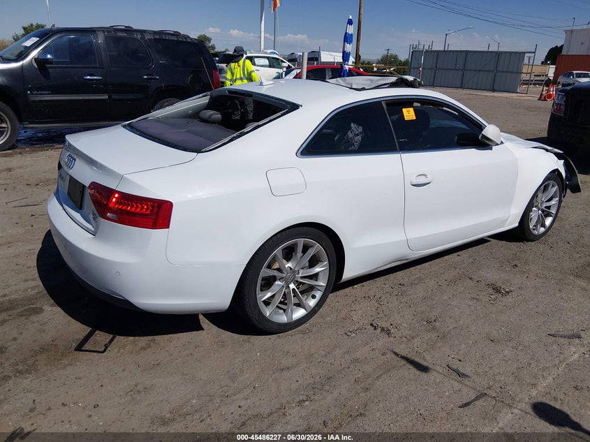 Vin: waulfafr1da064343, lot: 45984402, audi a5 2.0t premium 20134