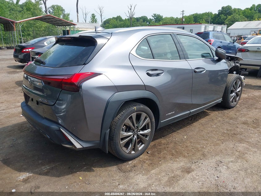 Vin: jthr9jbh7m2050134, lot: 45984442, lexus ux 250h f sport 20214