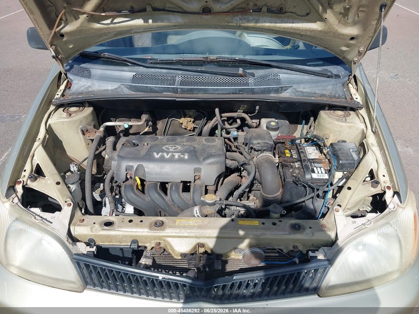 2000 Toyota Echo VIN: JTDBT1236Y0062916 Lot: 45486292