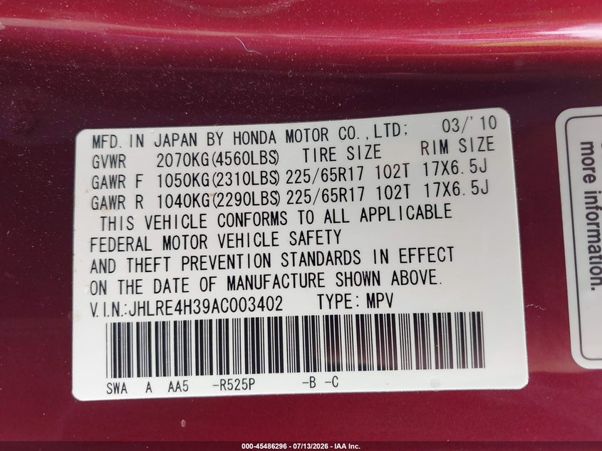 AtlanticExpress - Honda CR-V
