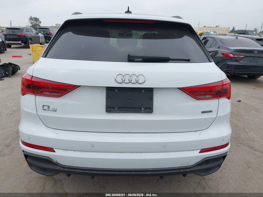 2025 Audi Q3 Premium 45 Tfsi S Line Quattro Tiptronic VIN: WA1DECF32S1110321 Lot: 45486301