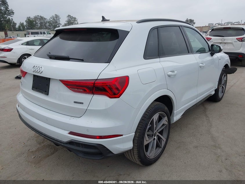 Vin: wa1decf32s1110321, lot: 45984476, audi q3 premium 45 tfsi s line quattro tiptronic 20254