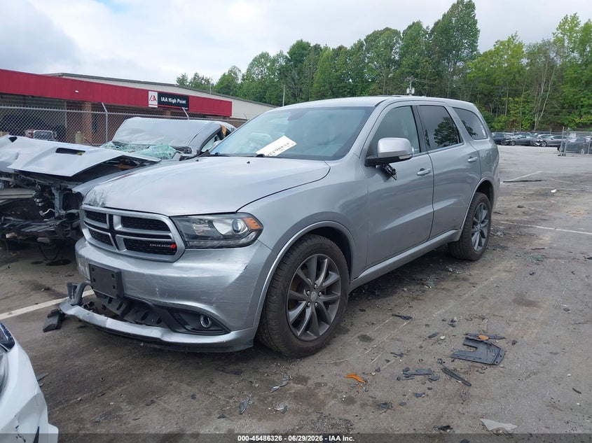 Vin: 1c4rdjdgxjc329474, lot: 45984501, dodge durango gt awd 20182
