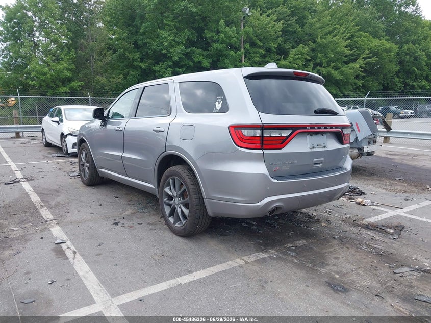 Vin: 1c4rdjdgxjc329474, lot: 45984501, dodge durango gt awd 20183