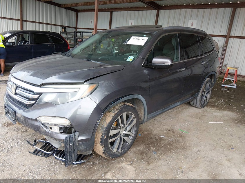 Vin: 5fnyf5h97gb023045, lot: 45984511, honda pilot touring 20162