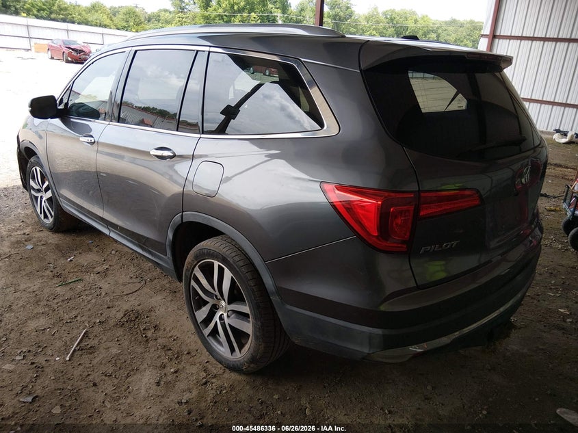 Vin: 5fnyf5h97gb023045, lot: 45984511, honda pilot touring 20163