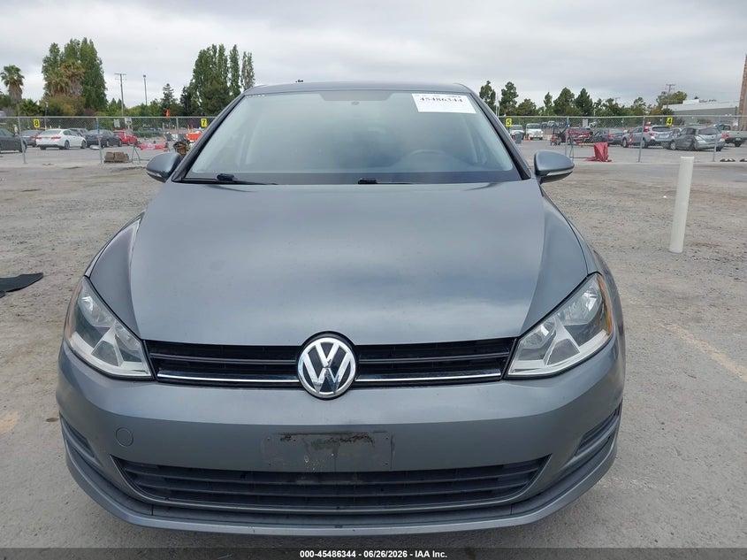2015 Volkswagen Golf Tsi S 4-Door VIN: 3VW217AU0FM029811 Lot: 45486344