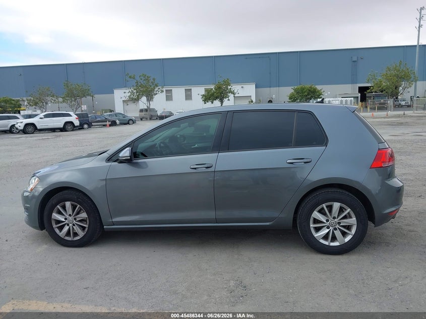 2015 Volkswagen Golf Tsi S 4-Door VIN: 3VW217AU0FM029811 Lot: 45486344