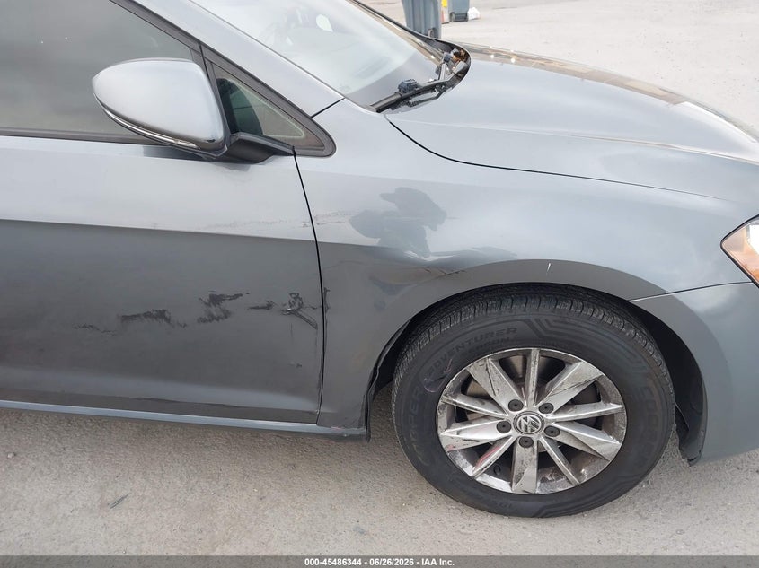 2015 Volkswagen Golf Tsi S 4-Door VIN: 3VW217AU0FM029811 Lot: 45486344
