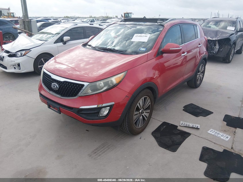 2014 KIA SPORTAGE SPORT UTILITY VEHICLE 2.4L I-4 DI, DOHC, VVT, 182HP