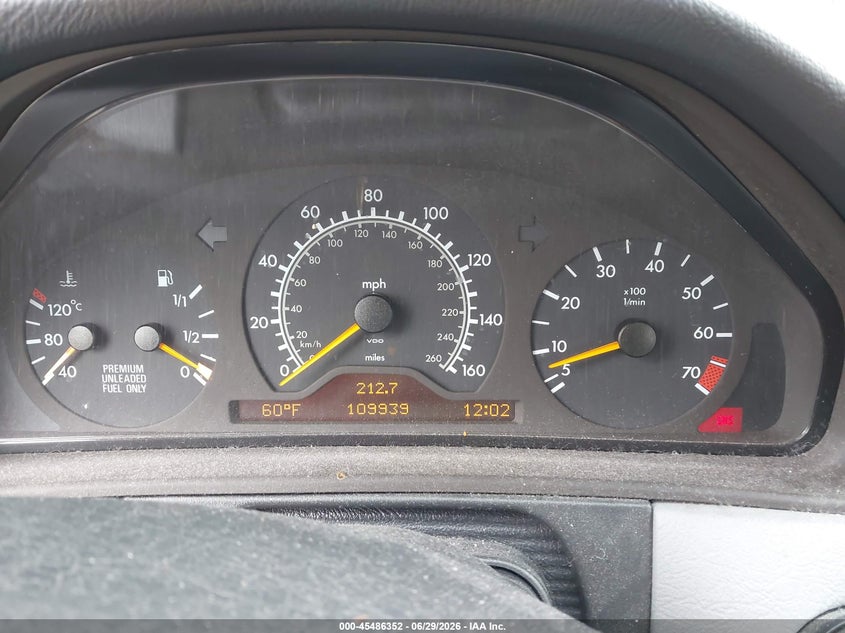 1997 MERCEDES-BENZ E 320 auction photo 7
