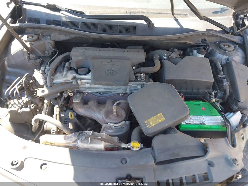 2013 TOYOTA CAMRY SEDAN 2.5L I-4 DOHC, VVT, 173HP