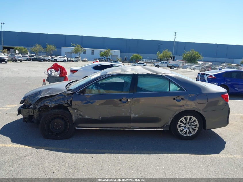 2013 TOYOTA CAMRY SEDAN 2.5L I-4 DOHC, VVT, 173HP