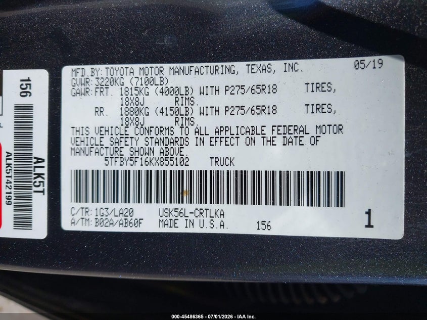 TOYOTA TUNDRA - zdjęcie 9