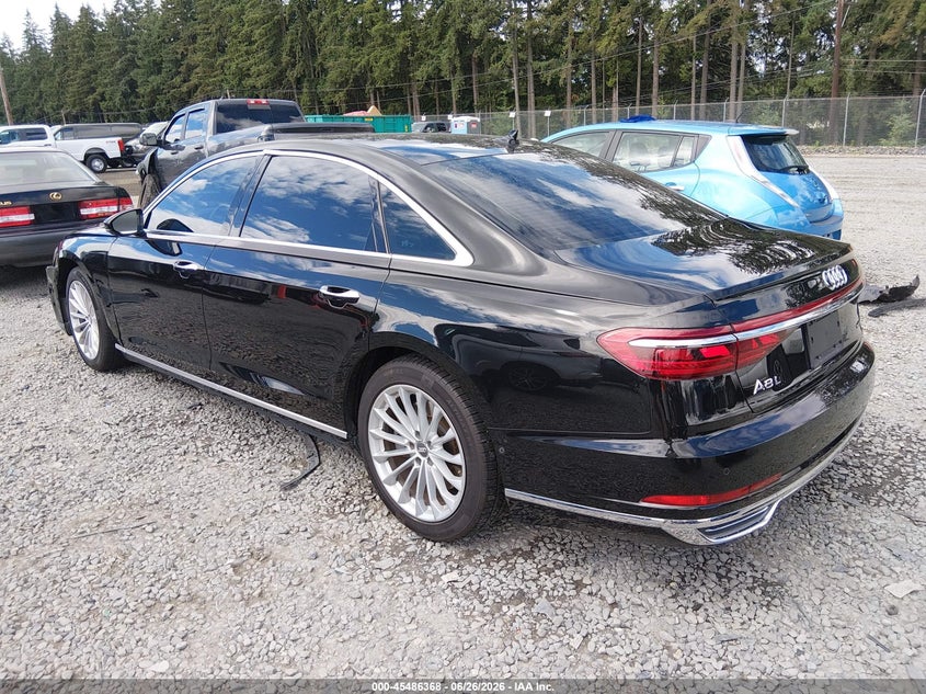 Vin: wau8daf84kn015243, lot: 45984543, audi a8 l 55 20193