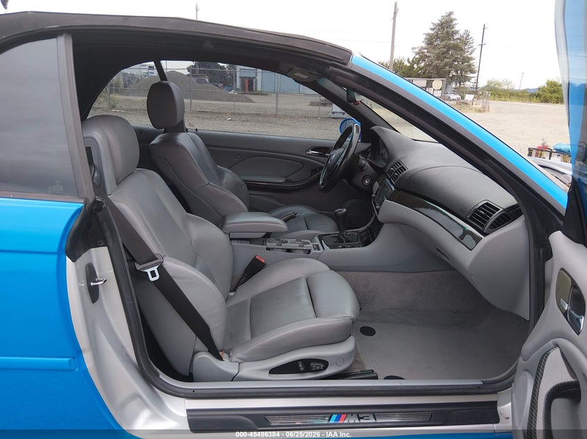 BMW M3 2005 VIN WBSBR93415PK08381